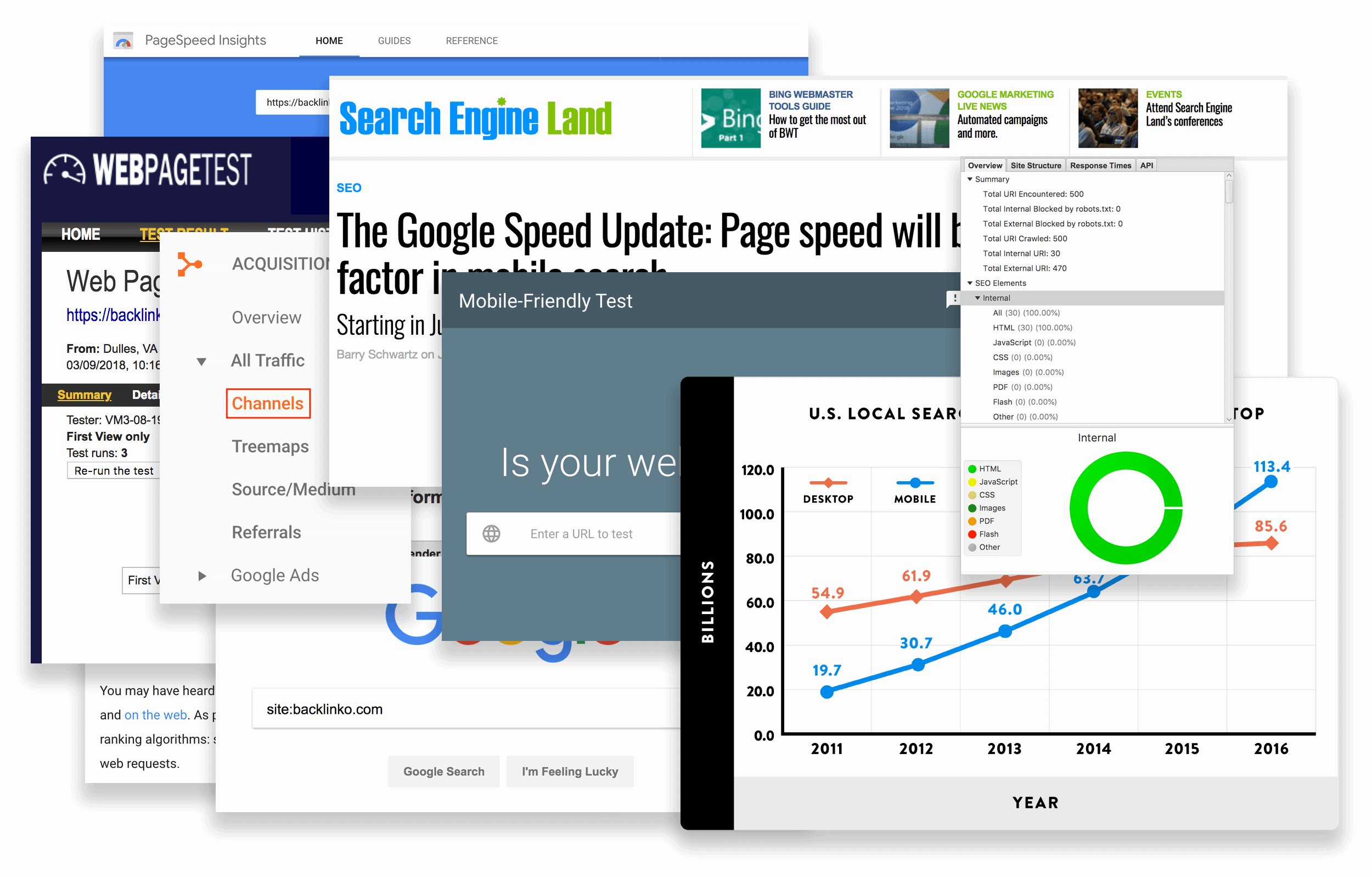 Screenshots &ndash; Collage