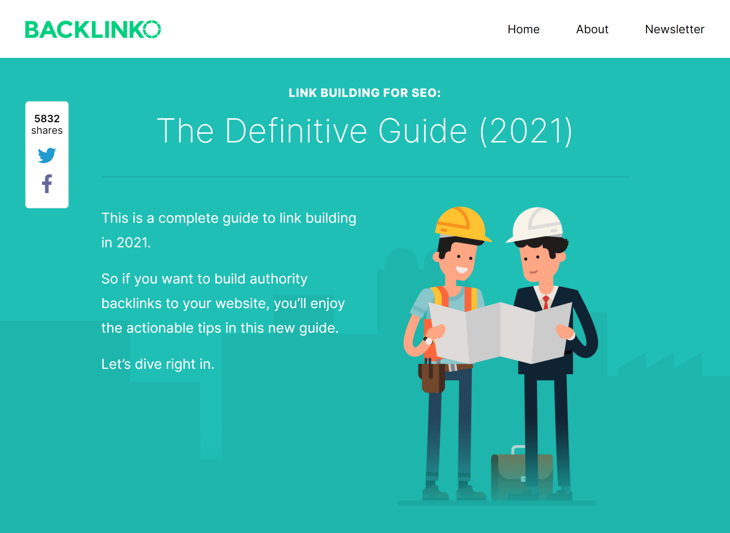 Backlinko &ndash; Link building guide